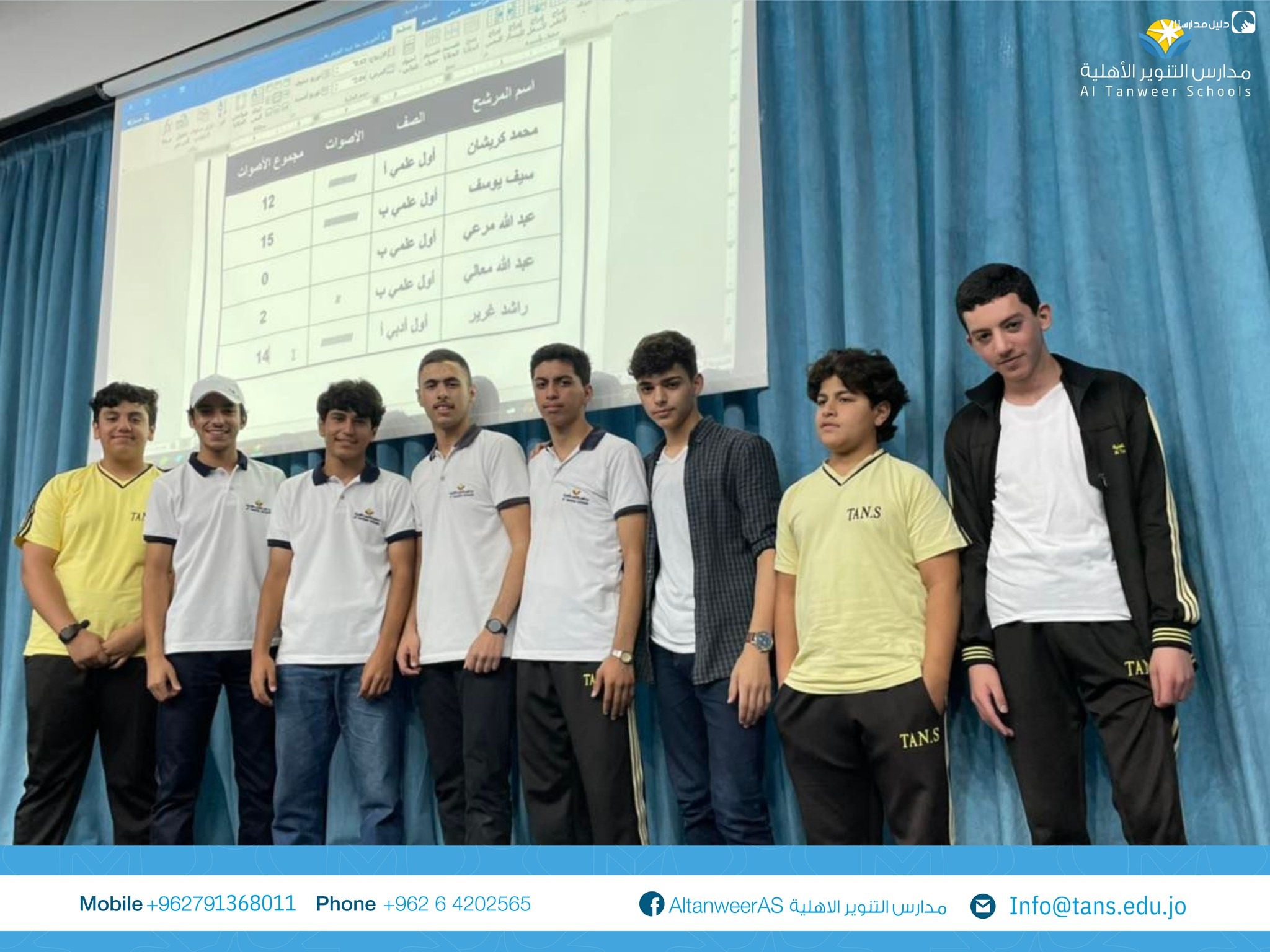 مدارس التنوير الاهلية slide 8