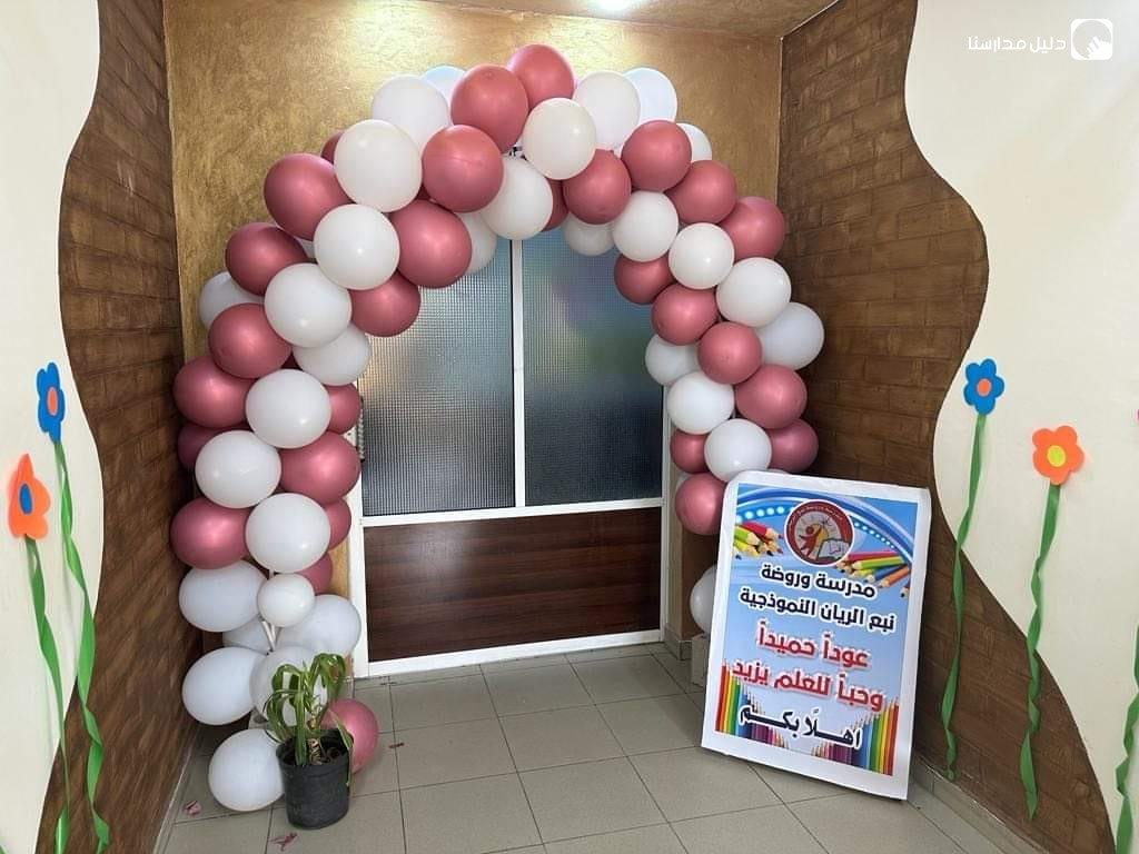 روضة ومدارس نبع الريان slide 2