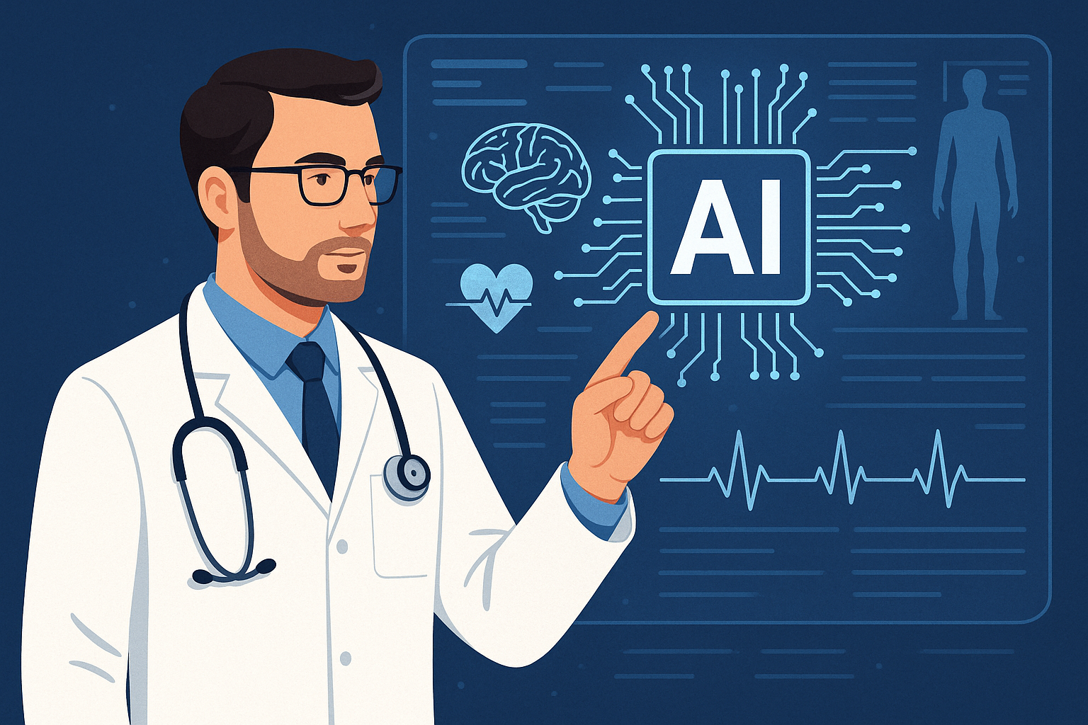 searchLayout.resultCard.imageAlt.blog - الذكاء الاصطناعي في الطب كيف يغيّر مستقبل الرعاية الصحية؟