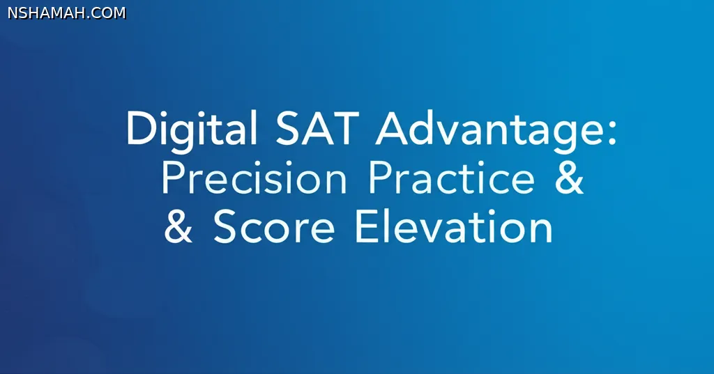 Digital SAT Advantage: Precision Practice & Score Elevation