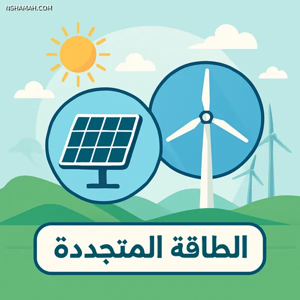 الطاقة المتجددة (الخلايا الشمسية، طاقة الرياح)