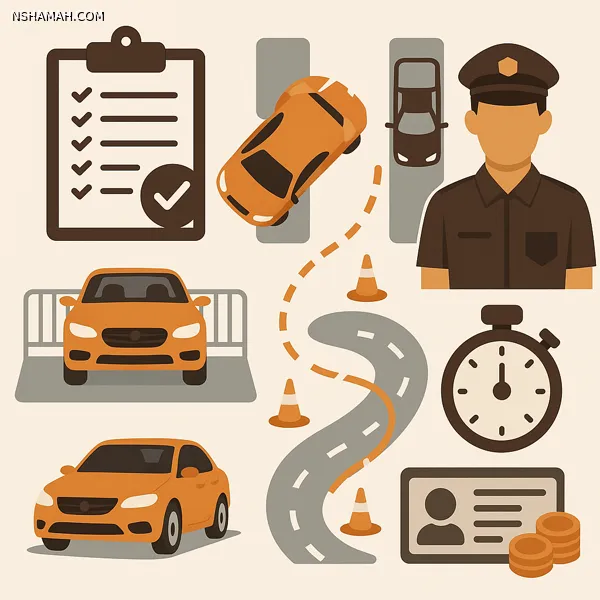 الدليل الشامل لاجتياز الاختبار العملي لرخصة القيادة في السعودية: كل ما تحتاج معرفته خطوة بخطوة