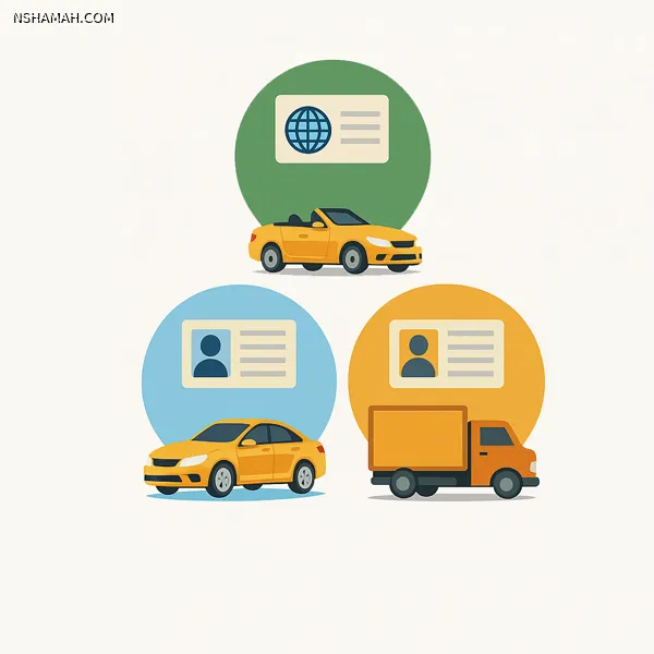 searchLayout.resultCard.imageAlt.knowledgeBank - الفرق بين الرخصة الخاصة والعامة ورخصة القيادة الدولية