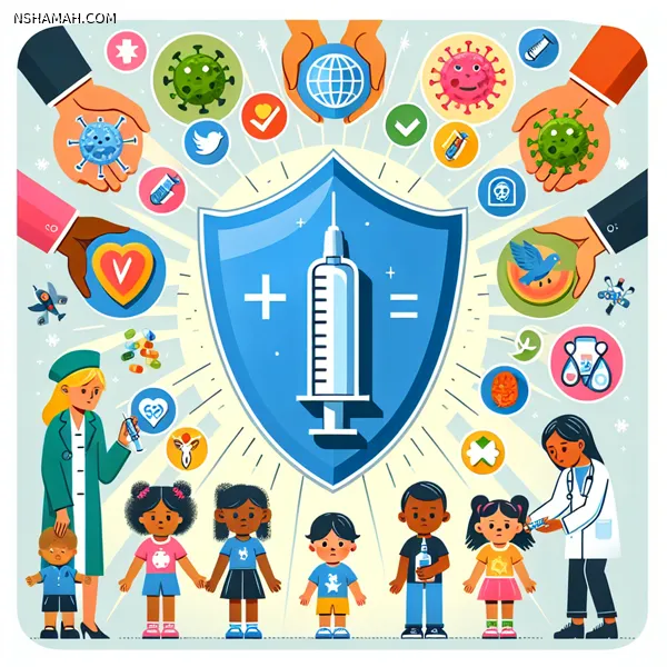 امتحان شامل: استكشاف أهمية التطعيمات في حماية صحة الأطفال