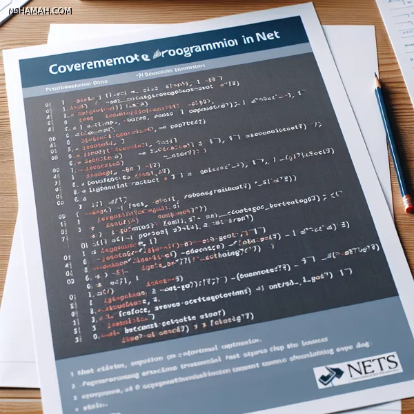 امتحان أكاديمي شامل في البرمجة بـ .NET: من الأساسيات إلى الاحتراف