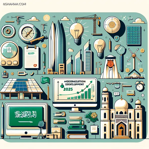 امتحان فهم وتقييم التجربة السعودية في التحديث والتطوير 2025