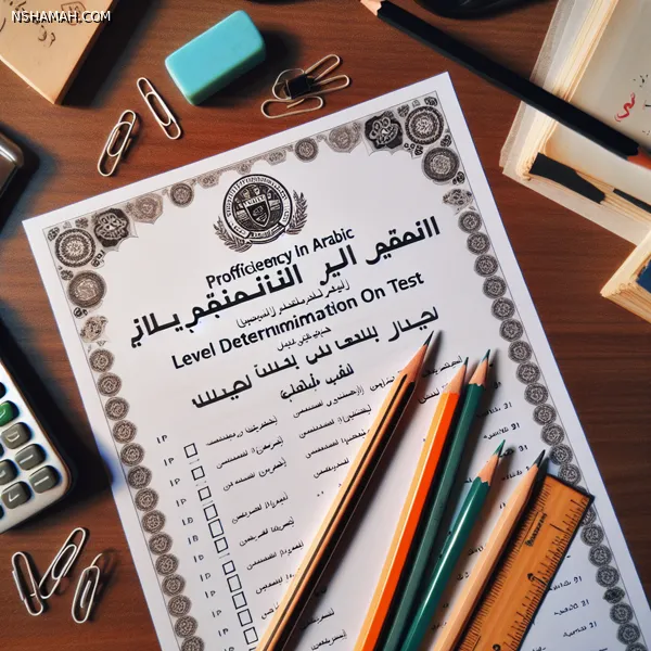 إتقان العربية: اختبار تحديد المستوى للجامعة الهاشمية