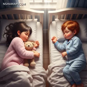 نوم الأطفال: مفتاح النمو السليم والعقل المتوهج (أهمية تنظيم النوم لصحة الدماغ والنمو)