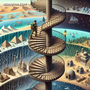 إبحار عبر الزمان والمكان: استكشاف تعاقب الحضارات وتأثير الجغرافيا عليها