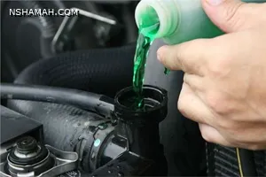 هل استخدام المياه بدل سائل التبريد يجلب الضرر للمحرك؟